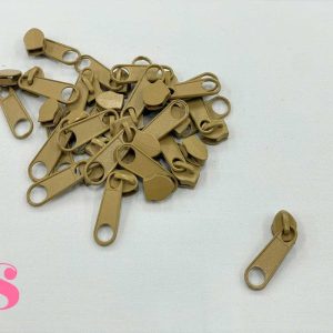 Pack 25 Unidades Cursor Libre Cremallera Espiral M/3 Camel