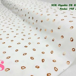 779 Punto Camiseta Jersey Estampado Open Dots