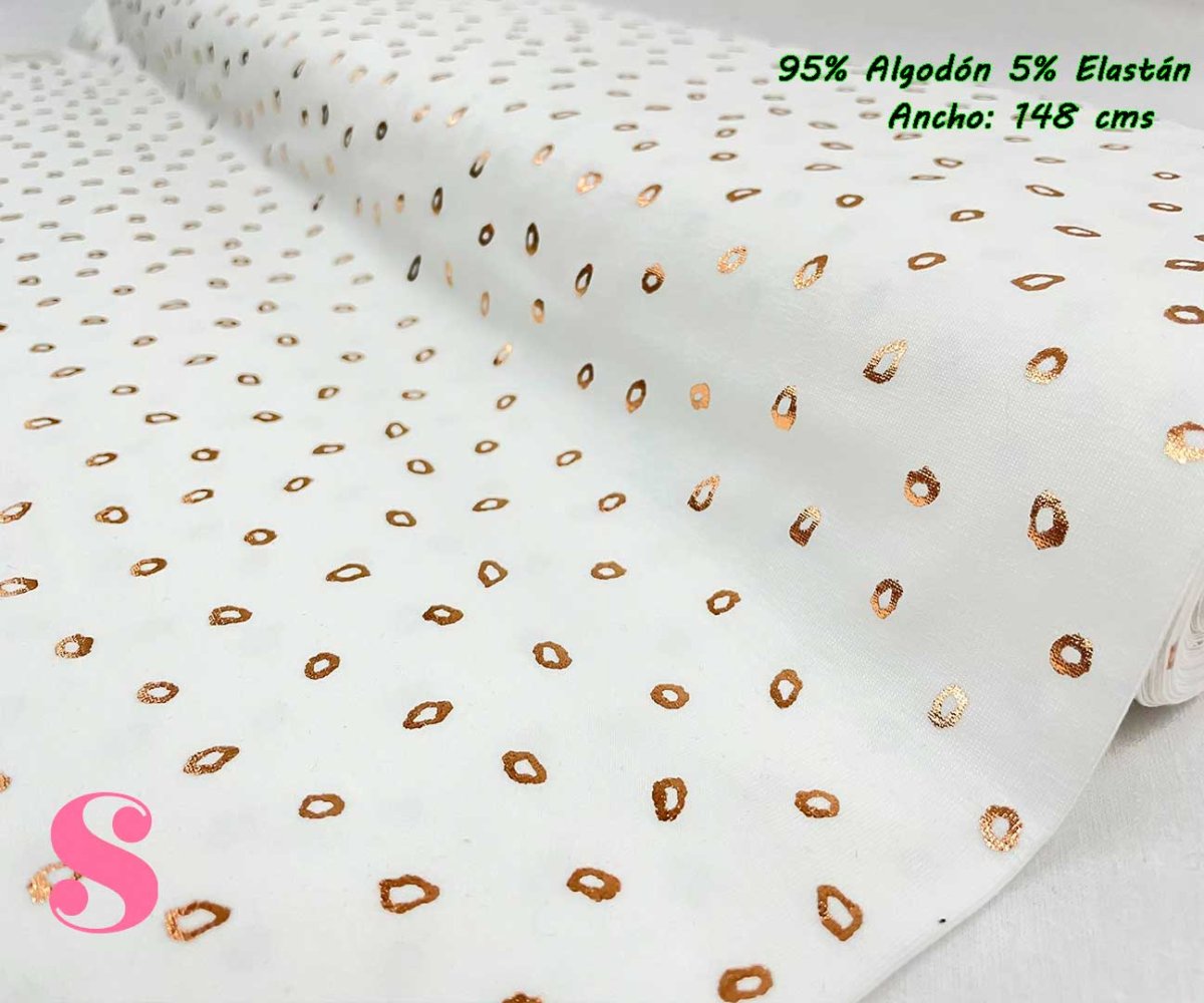 779 Punto Camiseta Jersey Estampado Open Dots - Imagen 2