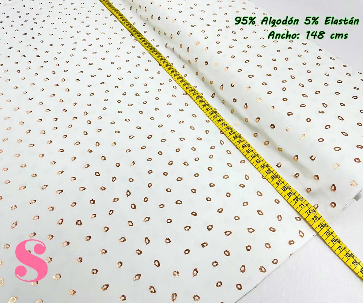 779 Punto Camiseta Jersey Estampado Open Dots - Imagen 4
