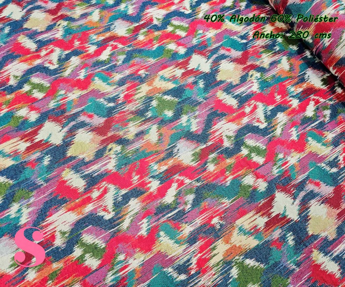 0830 Gobelino Estampado Abstracto - Imagen 3