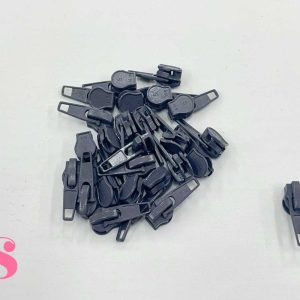 Pack 25 Unidades Cursor Automático Cremallera Espiral M/5 Gris