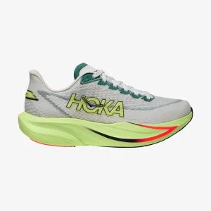HOKA MACH 7 WHITE NEON HOMBRE